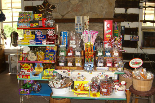 Candy at The Hitching Post in Aurora Kentucky