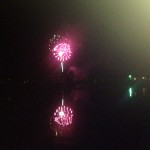 Fireworks at Panther Creek Park in Owensboro