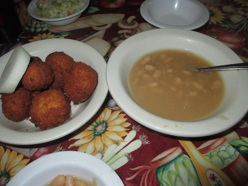 Willow Pond in Aurora Hush Puppies and Beans