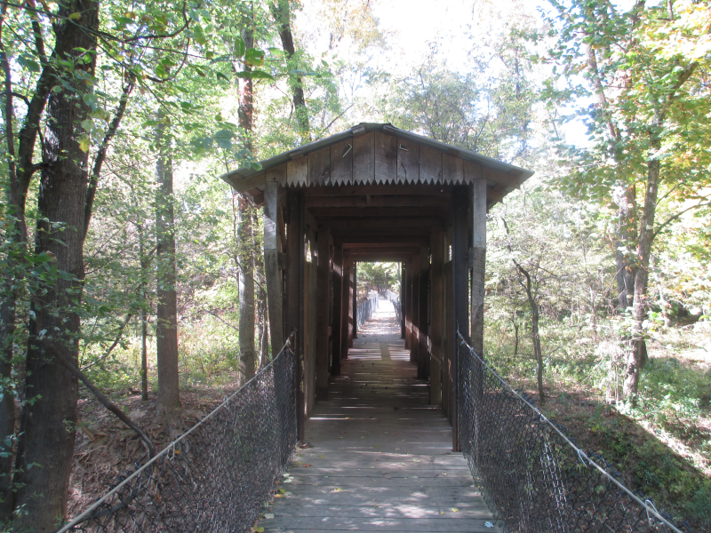 Covered Bridge at Panther Creek Park