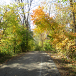 Autumn road in Kentucky