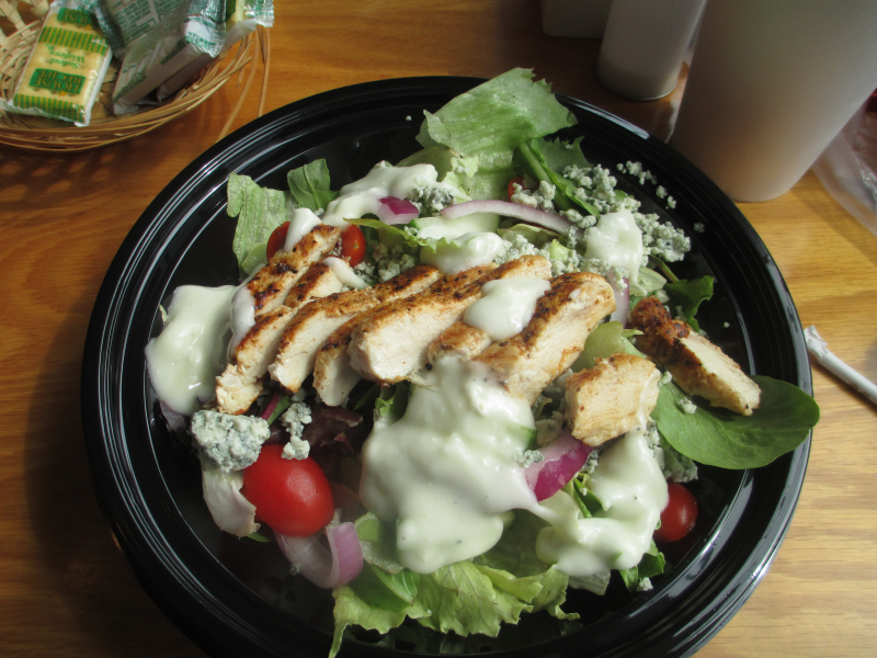 Docker's Bayside Grille Grilled Chicken Salad