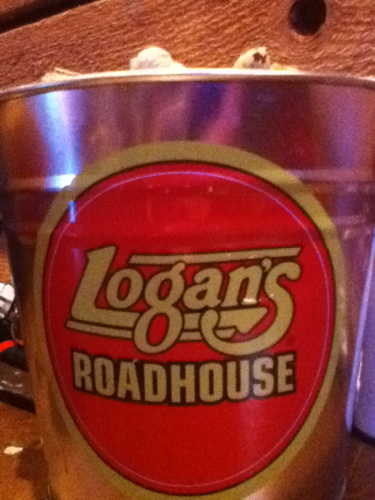 Logan's Roadhouse Bucket of Peanuts