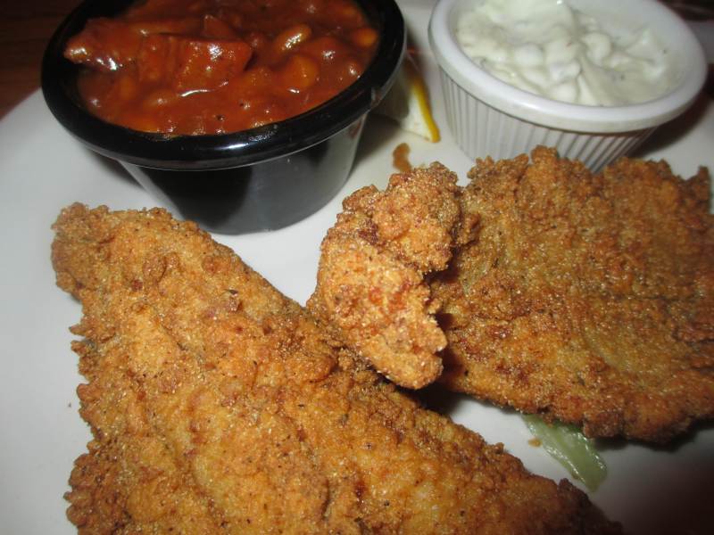 Rafferty's Fried Catfish and Spike's Mean Beans