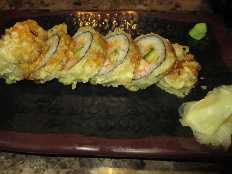 Kentucky Roll with Extra Ginger at Wasabi Express in Owensboro