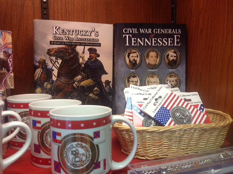 Civil War Books and Merch at The Homeplace
