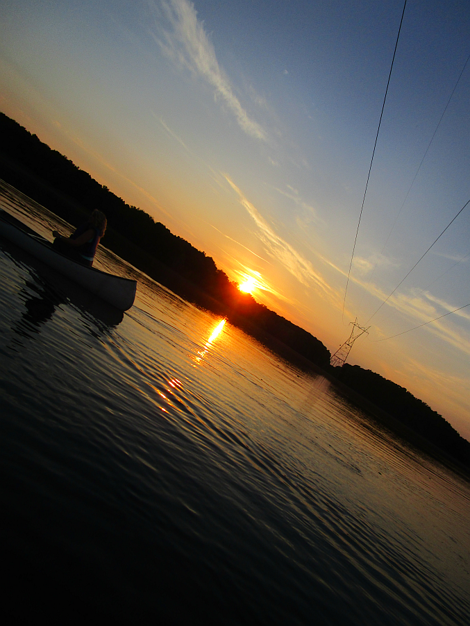 Sunset on Honker Lake 