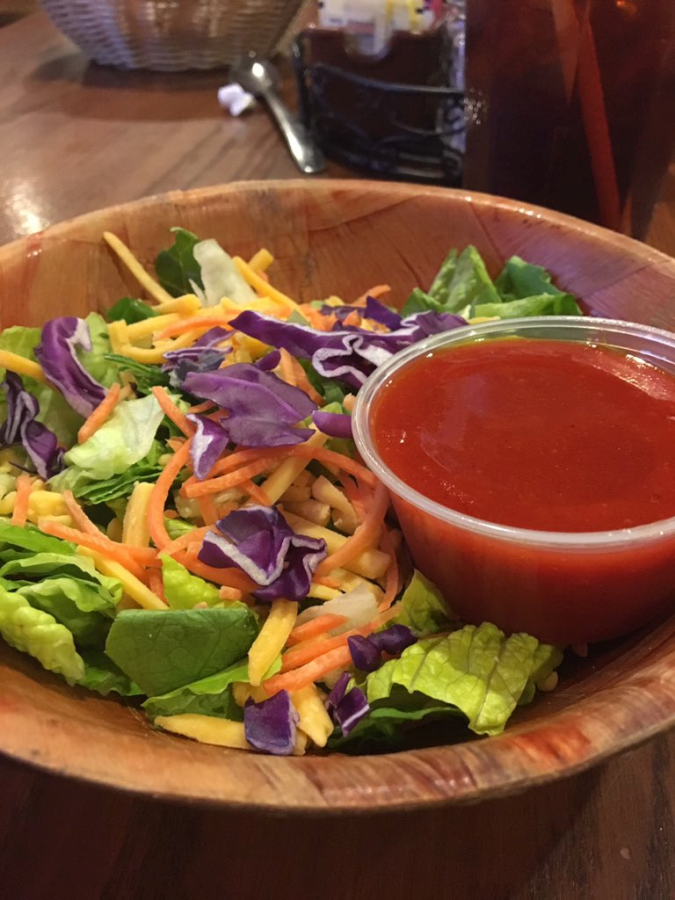 The Feed Mill Salad with French Dressing
