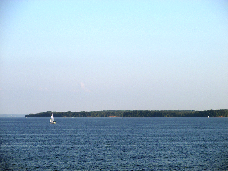Sailboat on Kentucky Lake