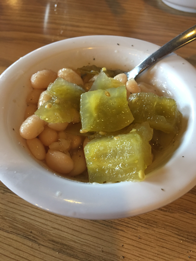 Beans and Green Tomato Relish