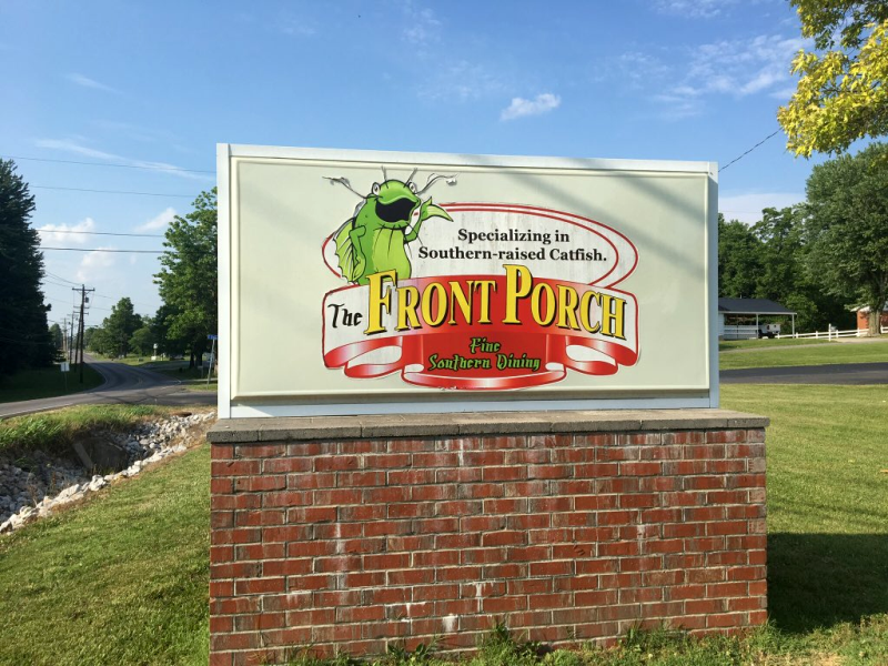 The Front Porch Restaurant in Marion, KY
