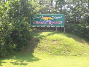 Grand Rivers Sign