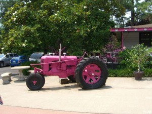 Pink Tractor Grand Rivers Kentucky