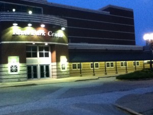Riverpark Center Owensboro, Kentucky at night