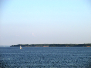 Sailboat on Kentucky Lake