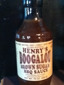 Henry's Boogalou BBQ Sauce