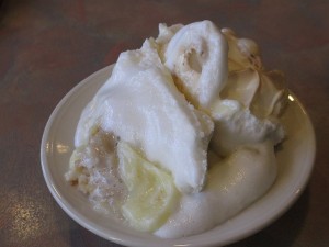 Banana Pudding at Grayson's Landing Restaurant