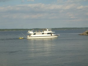 Boat on Kentucky Lake