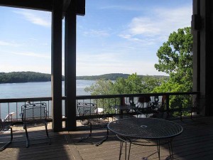 Lake Barkley Windows on the Water Patio and view