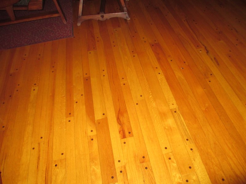 Wood Floor in the Pennyrile Forest State Resort Park Lodge Genuine Kentucky