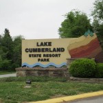 Lake Cumberland State Resort Park Sign