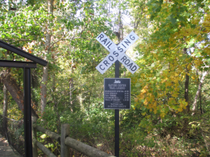 Panther Creek Park Walking Trail Sign
