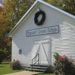 The Old Pleasant Grove School at Panther Creek Park