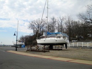 Boats at Lighthouse Landing in Grand Rivers, Kentucky