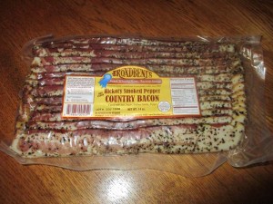 Briadbent's Hickory Smoked Pepper Country Bacon