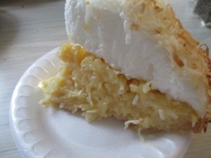 Coconut Cream Pie at North South Restaurant in Robards, Kentucky