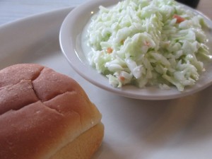 North South Coleslaw and Roll