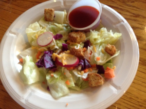 Shady Cliff Restaurant Salad