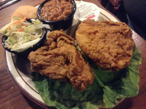 Fried Chicken and Sides at the Feed Mill (Morganfield, Ky)