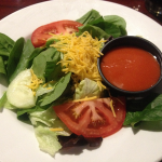 Mustang Grill and Steakhouse Salad with French Dressing