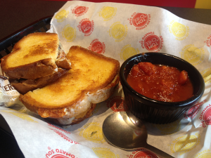 Tom and Chee Bacon Grilled Cheese Sandwich