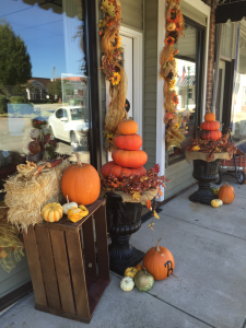 Autumn Decorations Downtown Greensburg