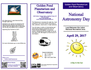 National Astronomy Day at Golden Pond (Land Between the Lakes)