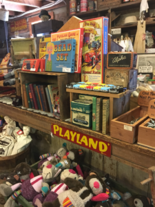 Vintage Toys Games and Books at the Old Country Store